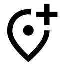 Positionsnadel-Icon