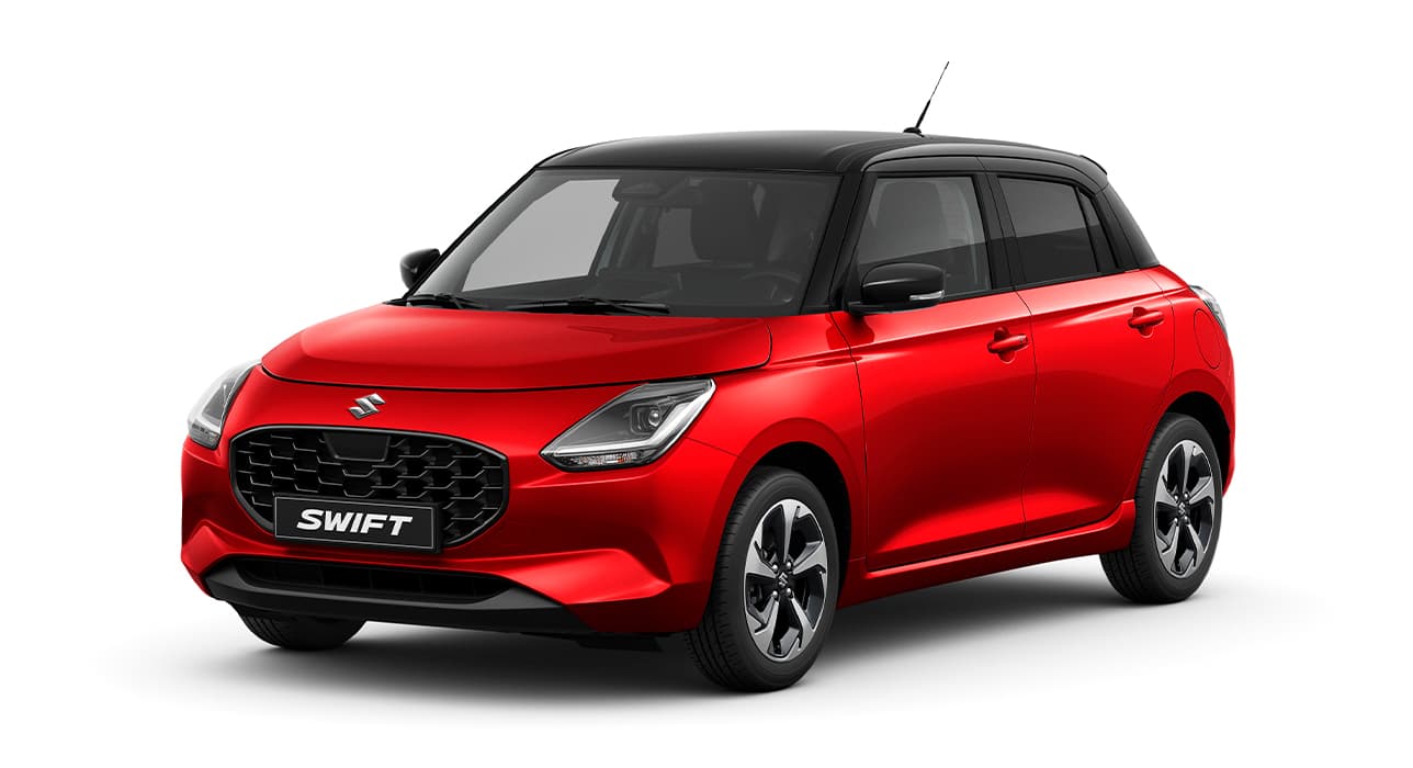 Roter Suzuki Swift