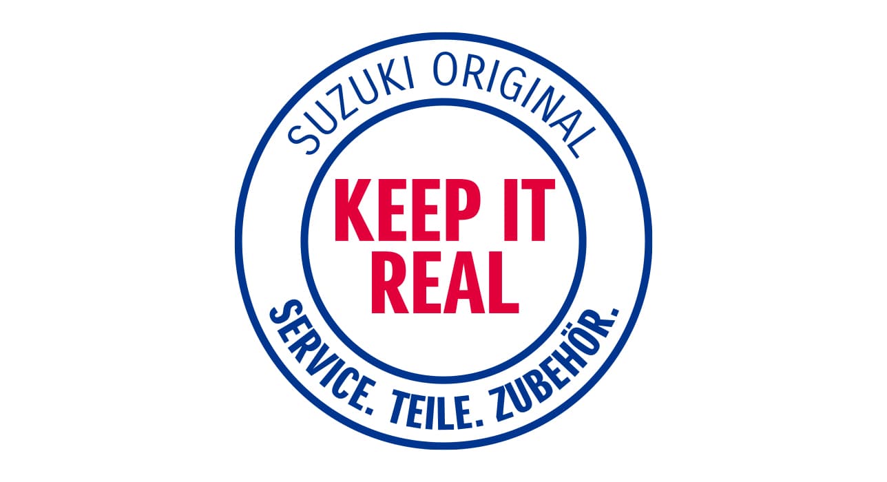 Keep it real – mit Suzuki Originalteilen
