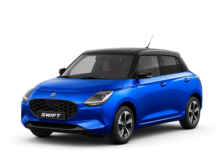 Blauer Suzuki Swift