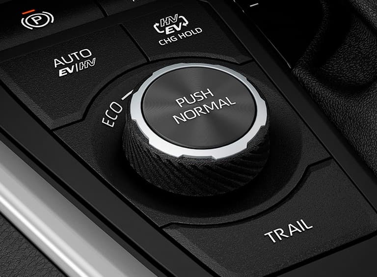 Abbildung zeigt Knopf für Fahrmodi