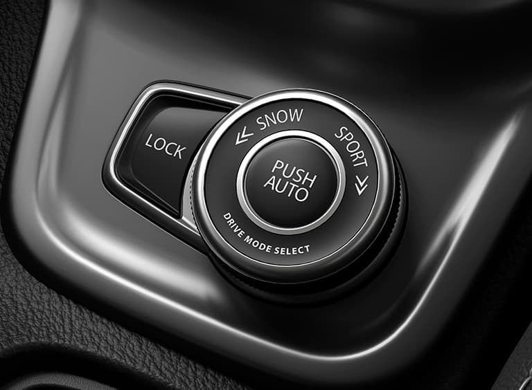 Abbildung zeigt Knopf für ALLGRIP SELECT Allradantrieb