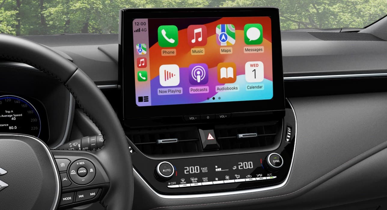 Abbildung zeigt Touchscreen