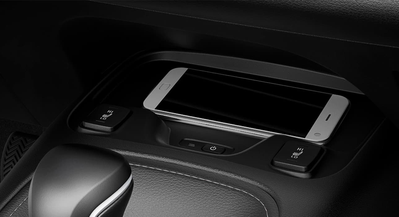 Abbildung zeigt kabellose Ladestation