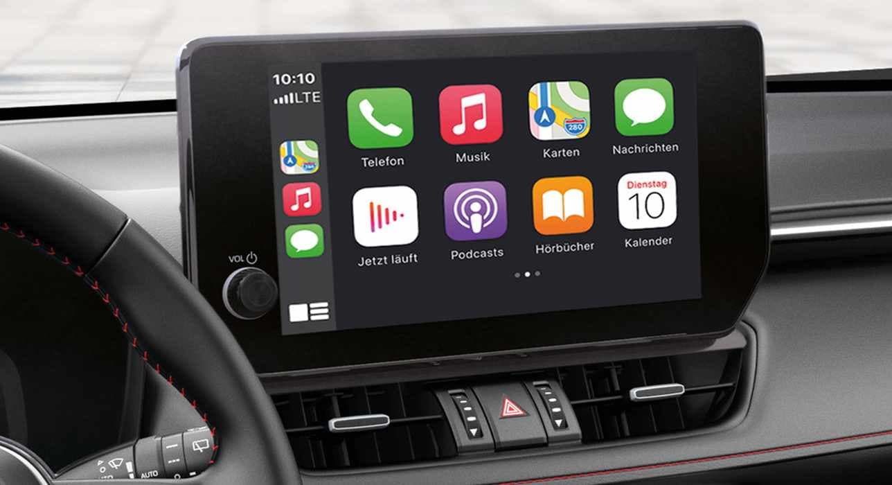 Abbildung zeigt 10,5" Farb-Touchscreen