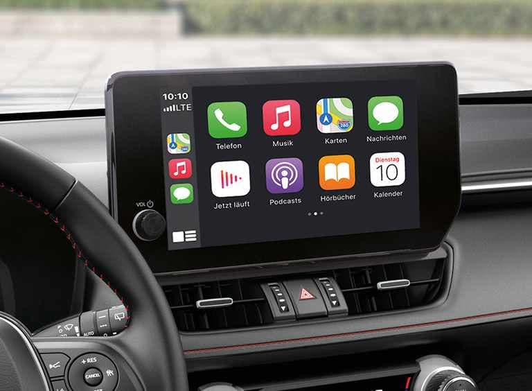 Abbildung zeigt 10,5" Farb-Touchscreen