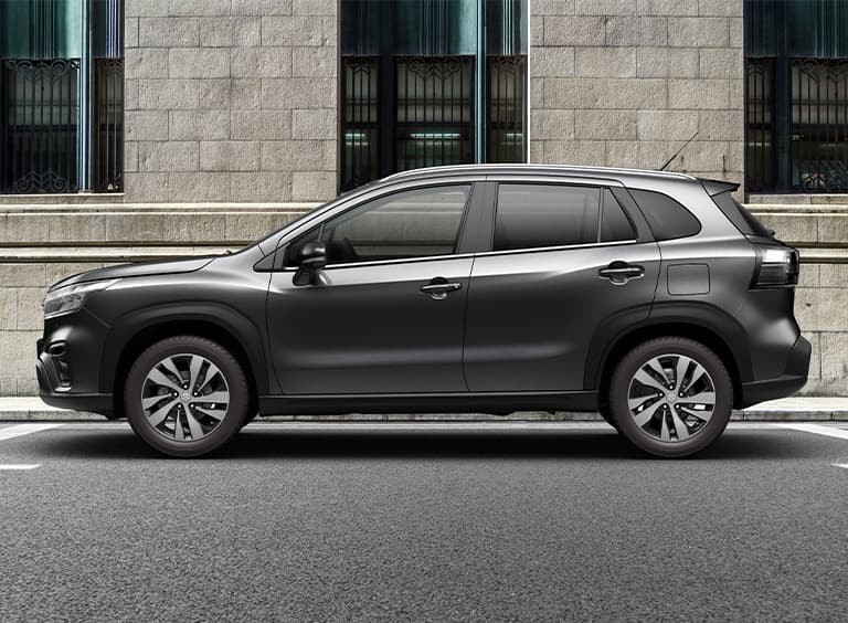 Abbildung zeigt Seitenansicht eines S-Cross