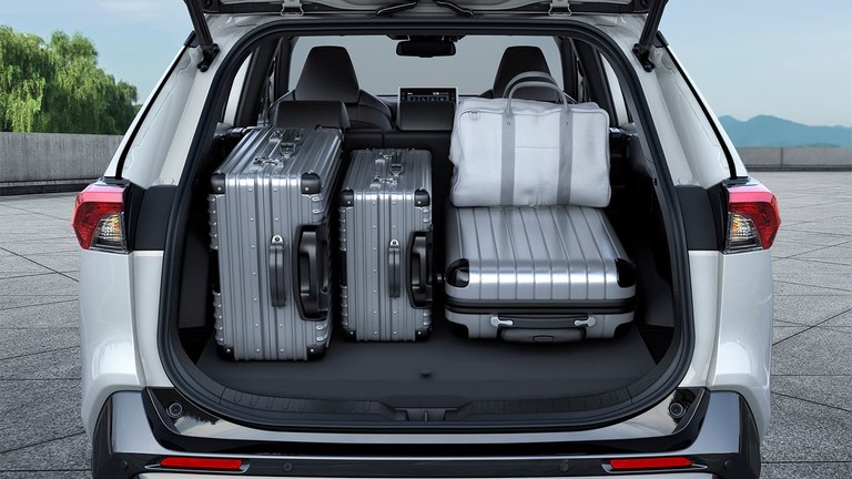 Suzuki Across Kofferraum