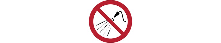 icn_08.jpg Mit Wasser spritzen verboten