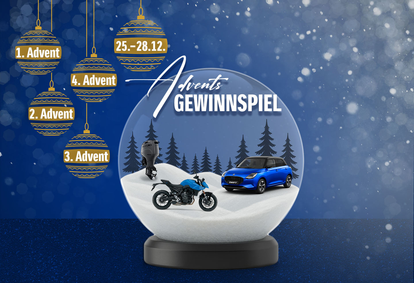 Der Suzuki Adventskalender.