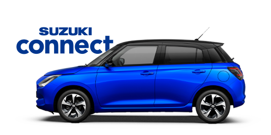 Der Suzuki Swift in Frontier Blue Pearl Metallic