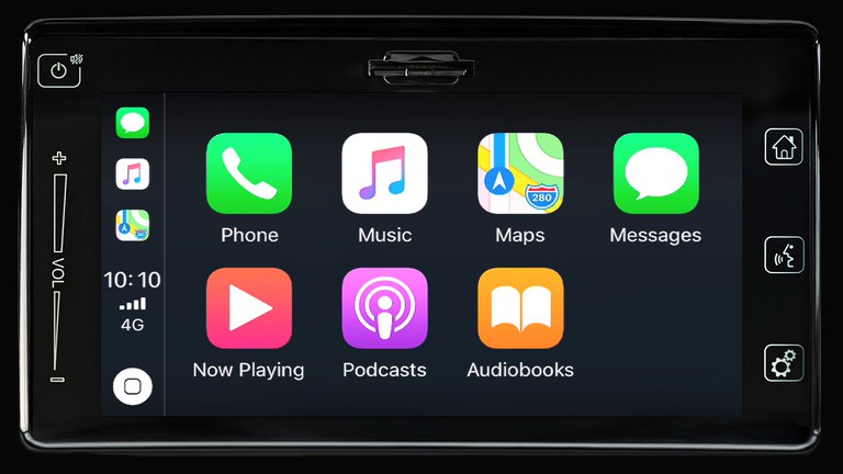 Apple CarPlay Apple CarPlay im Suzuki Swift Hybrid.
