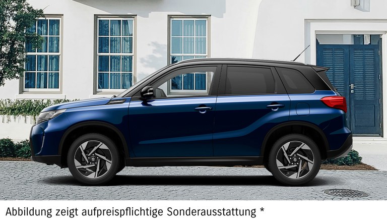 Dunkelblauer Suzuki Vitara