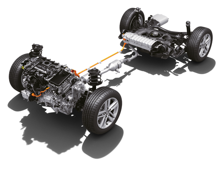 Grafik Suzuki Vollhybrid Technologie